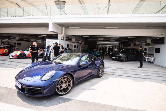 Porsche: teste no autódromo de Interlagos
