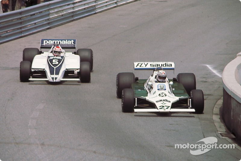 1980 - Nelson Piquet (Brabham) e Alan Jones (Williams)