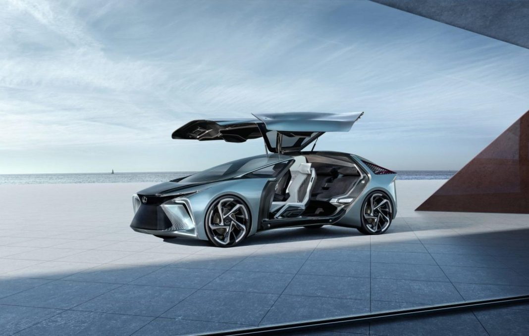 Lexus apresenta modelo futurista de carro autnomo eltrico