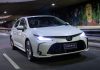 Novo Toyota Corolla Altis é o único com a inédita mecânica híbrida flex (Foto: Divulgação)