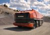 Scania apresenta caminhão autônomo sem cabine para trabalhos pesados