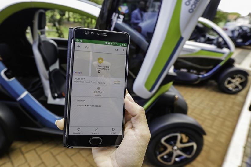 Com software do PTI, servidores públicos de Brasília vão compartilhar carros elétricos