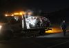 ▶️ Carro destruído pelas chamas após violento despiste na EN103-1