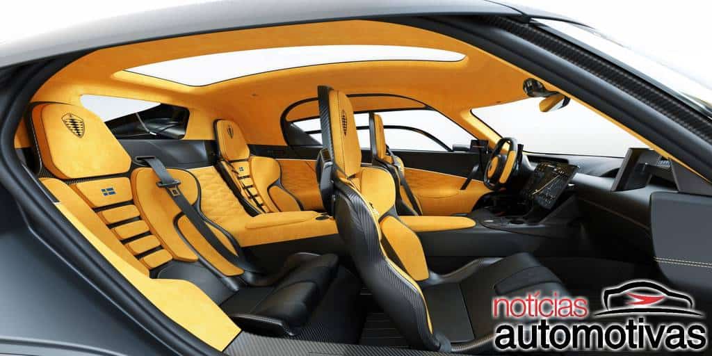 Koenigsegg Gemera surpreende com motor de 3 cilindros e 600 cavalos 