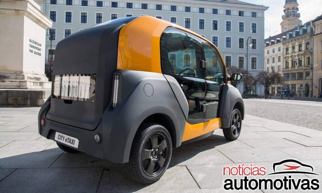 ACM City eTaxi é um projeto para táxi elétrico com baterias modulares 