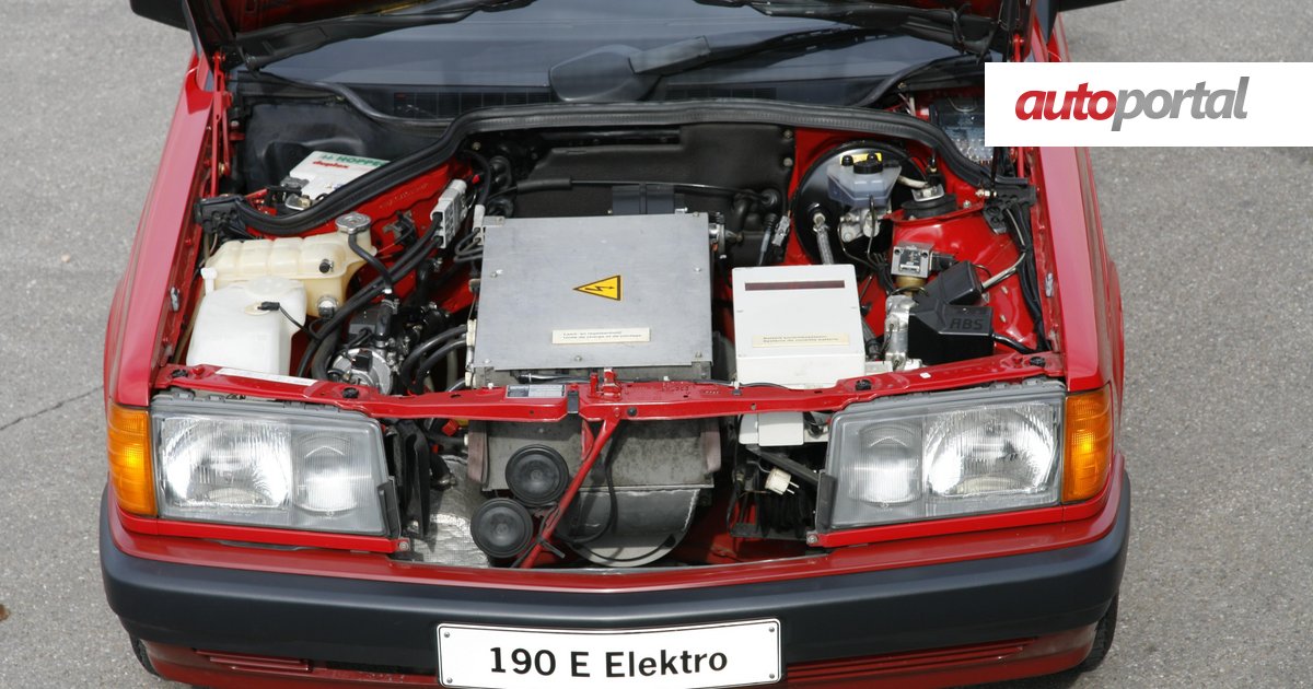 Efeméride: em maio de 1990 a Mercedes apresentava um 190 elétrico