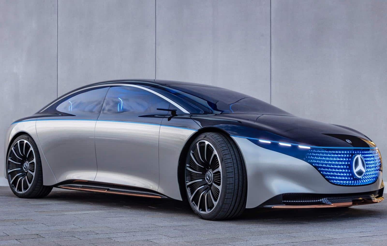 Sedã elétrico da Mercedes terá mais autonomia que o Tesla Model S
