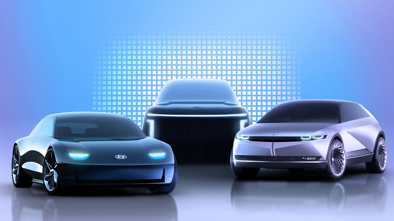 Hyundai anuncia três carros elétricos com uma nova marca: Ioniq