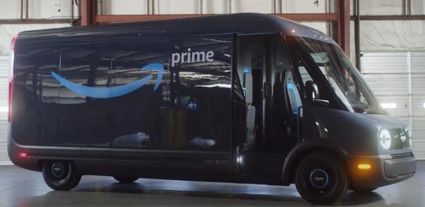Amazon revela sua primeira van de entregas 100% elétrica - 09/10/2020