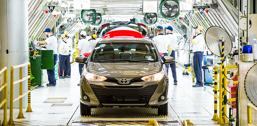 Toyota espera crescer 38% no Brasil em 2021, após cair 39% em 2020