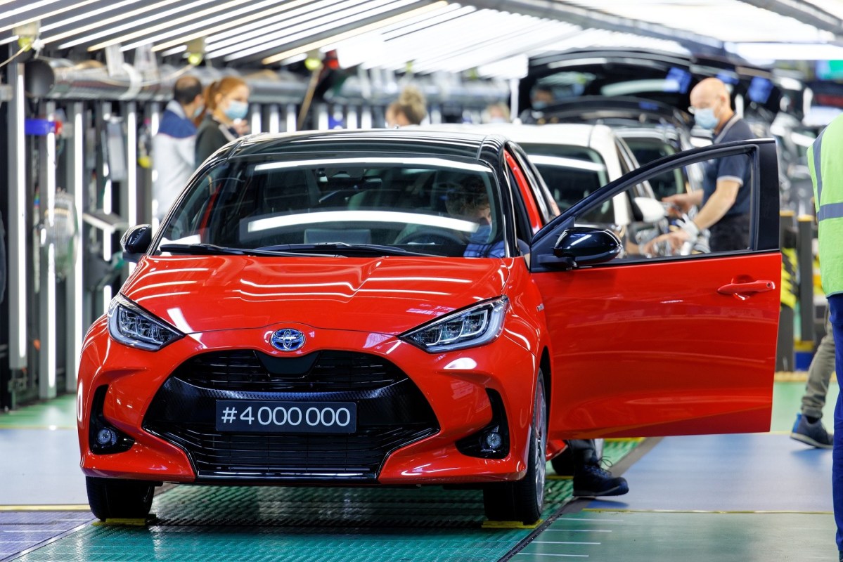 Toyota produziu 4 milhões de Yaris em França