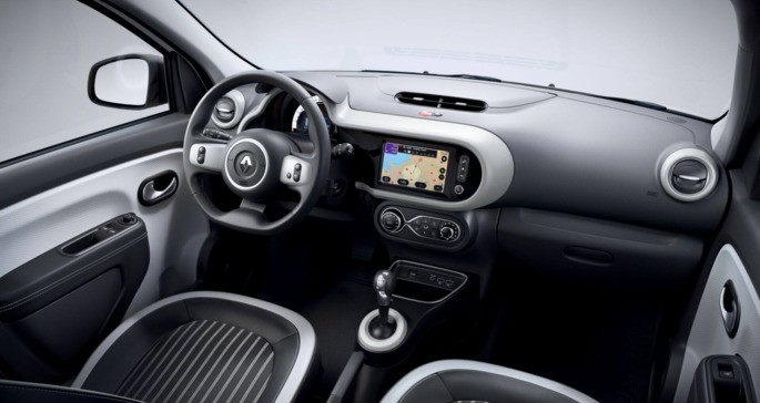Renault TWINGO Electric interior
