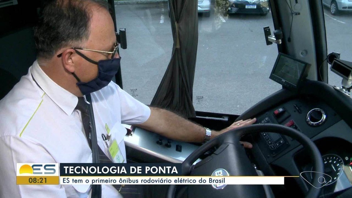 ES tem o primeiro ônibus rodoviário elétrico do Brasil | Espírito Santo