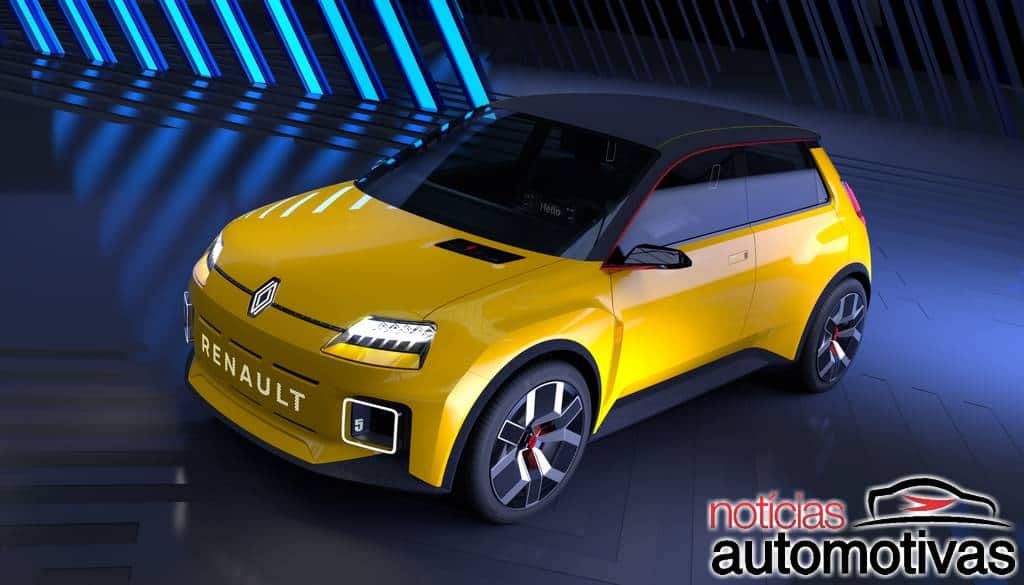 Renault reviverá clássico R4 como SUV elétrico com hatch R5 