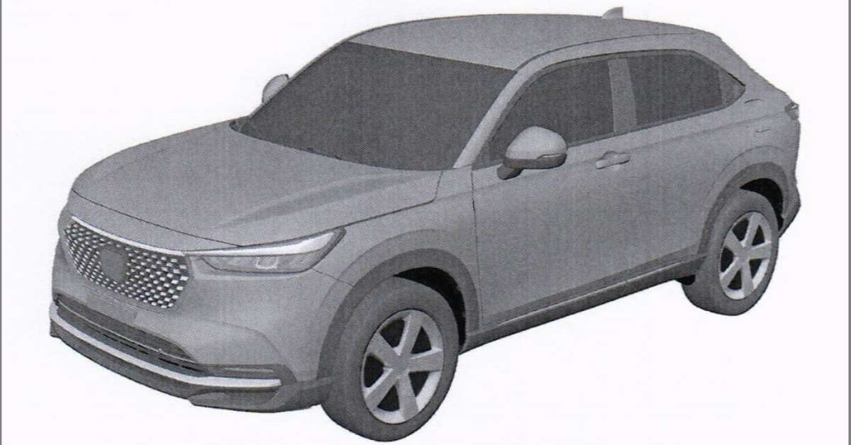 Imagens de patente do novo Honda HR-V vazam no Facebook