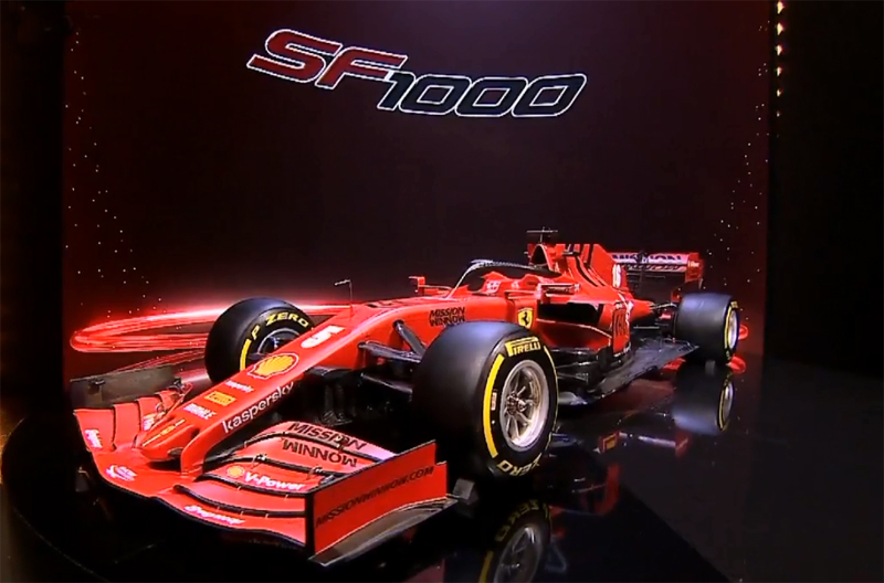 Olhos no retrovisor: Ferrari apresentava SF1000 há um ano, um dos maiores fracassos da equipe na F1 - Notícias